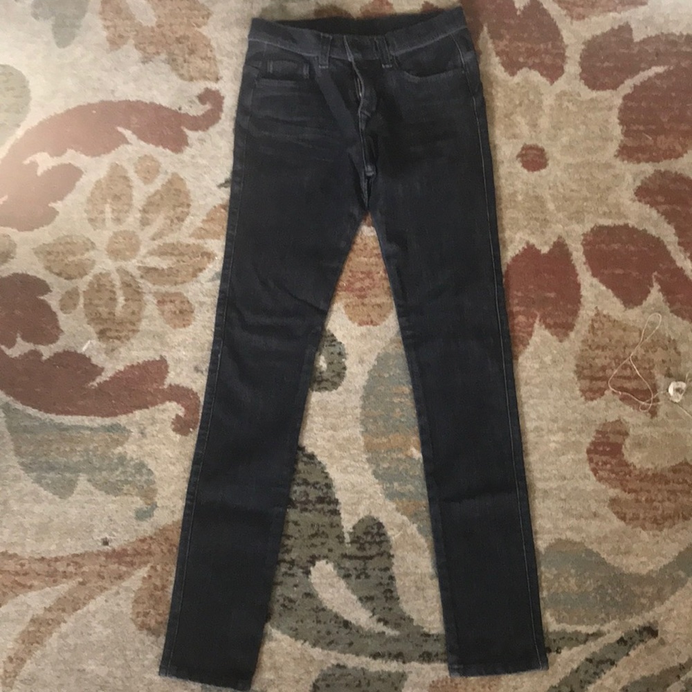 Charcoal gray denim jeans by Orta Anadolu
